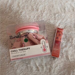 The Crème Shop - Reusable Ice Bag & Luscious Lip Oil